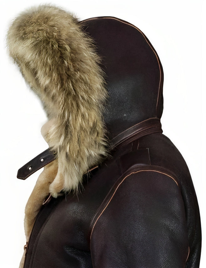 Detlef - Luxe Winter Jacket in Sheepskin Style | Last Day 80% Off!