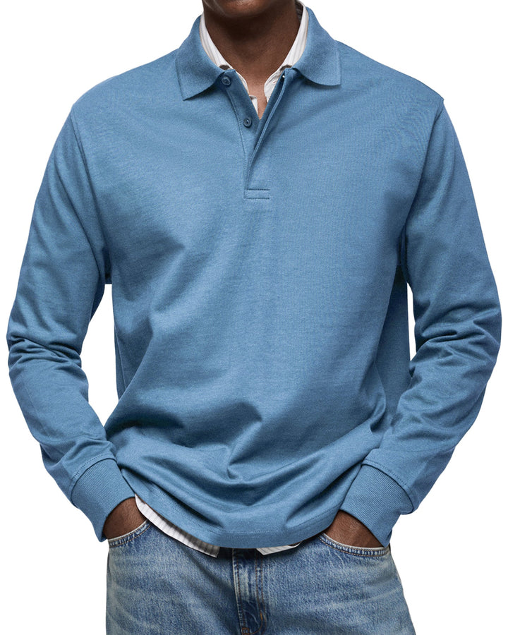 MARK | Luxury Polo with Long Sleeves