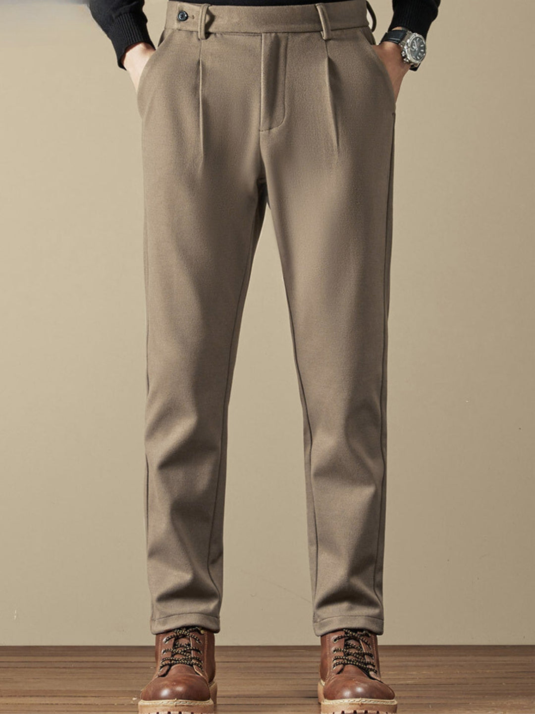 MV Korean Loose Fit Woolen Pants