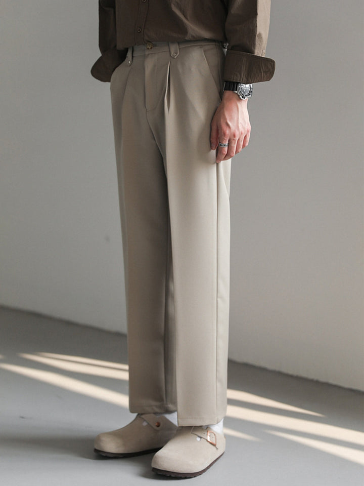 MV Quiet Luxury Loose Straight Leg Trousers