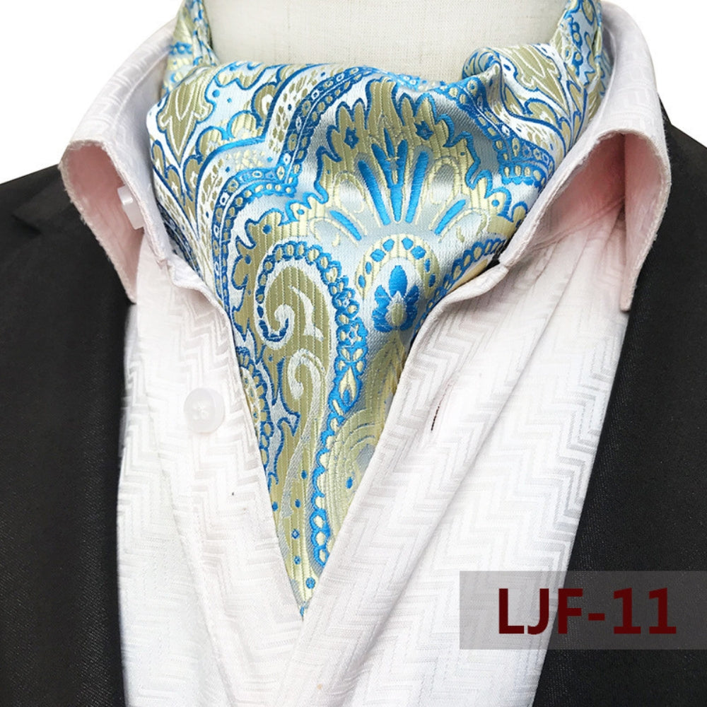 MV Jacquard Suit Collar Scarf