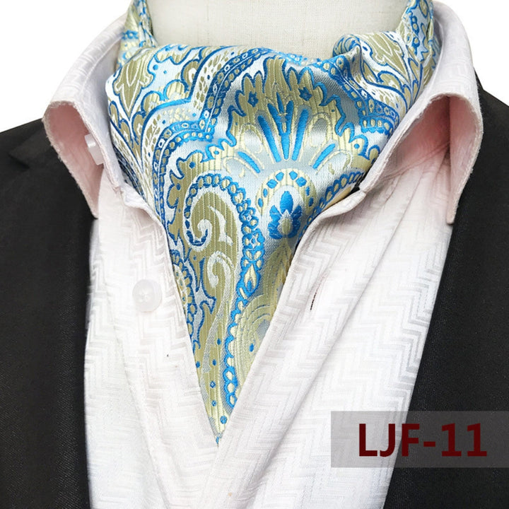 MV Jacquard Suit Collar Scarf