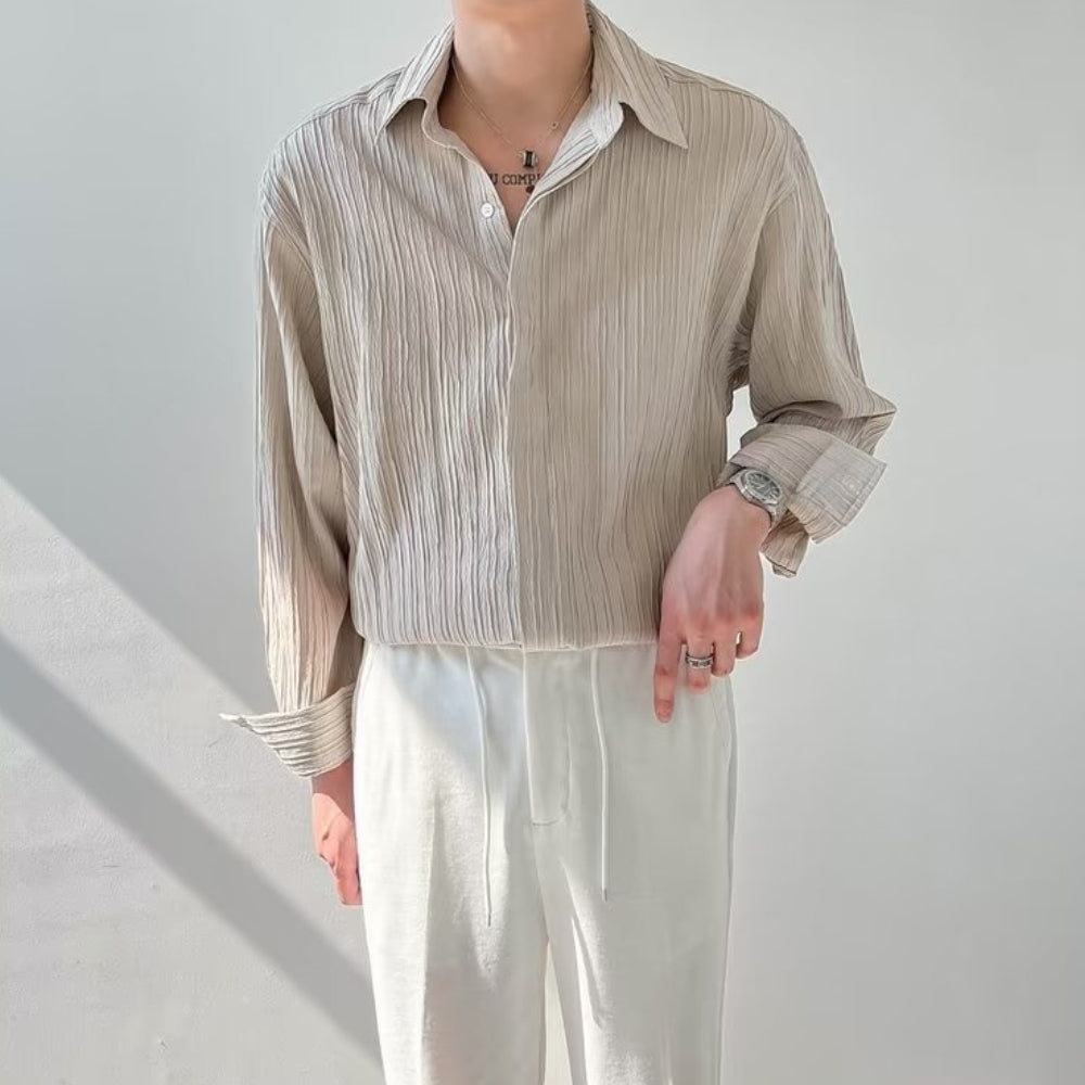 MV Versatile Korean Style Long-Sleeve Shirt