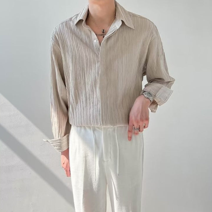 MV Versatile Korean Style Long-Sleeve Shirt