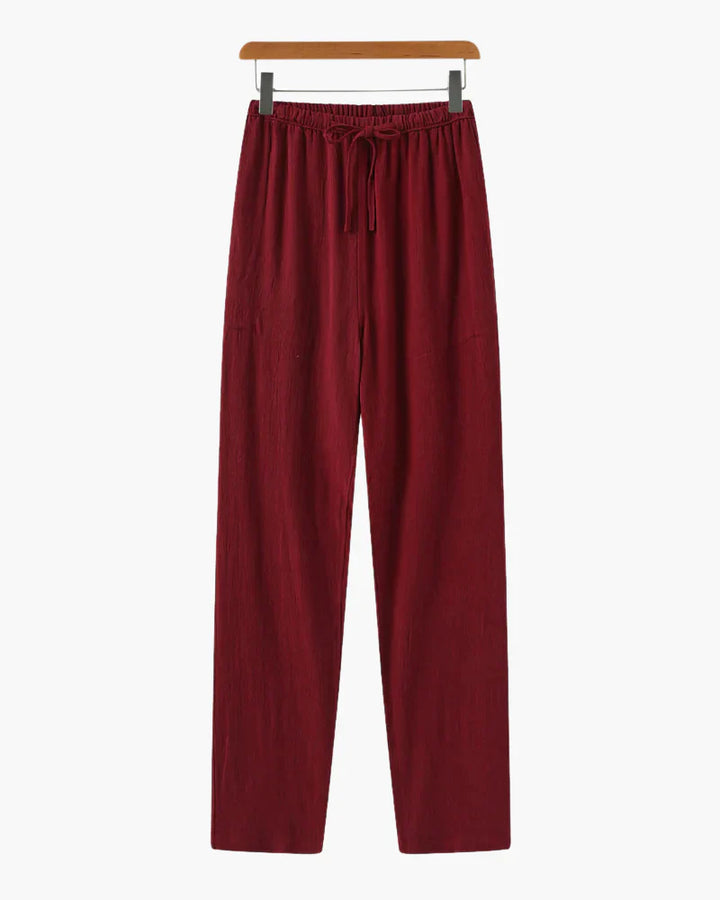 MV Capri Linen Blend Pants
