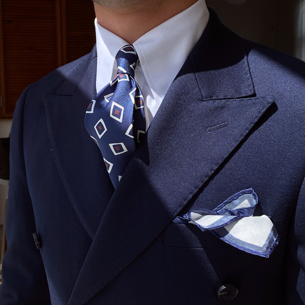 MV Double Breasted Slim Fit Jacket