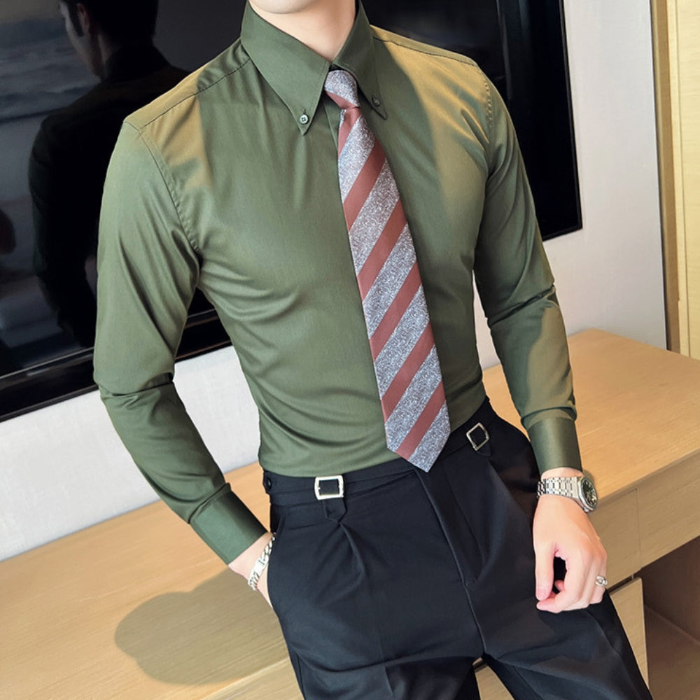 MV Large Collar Slim Fit Shirt