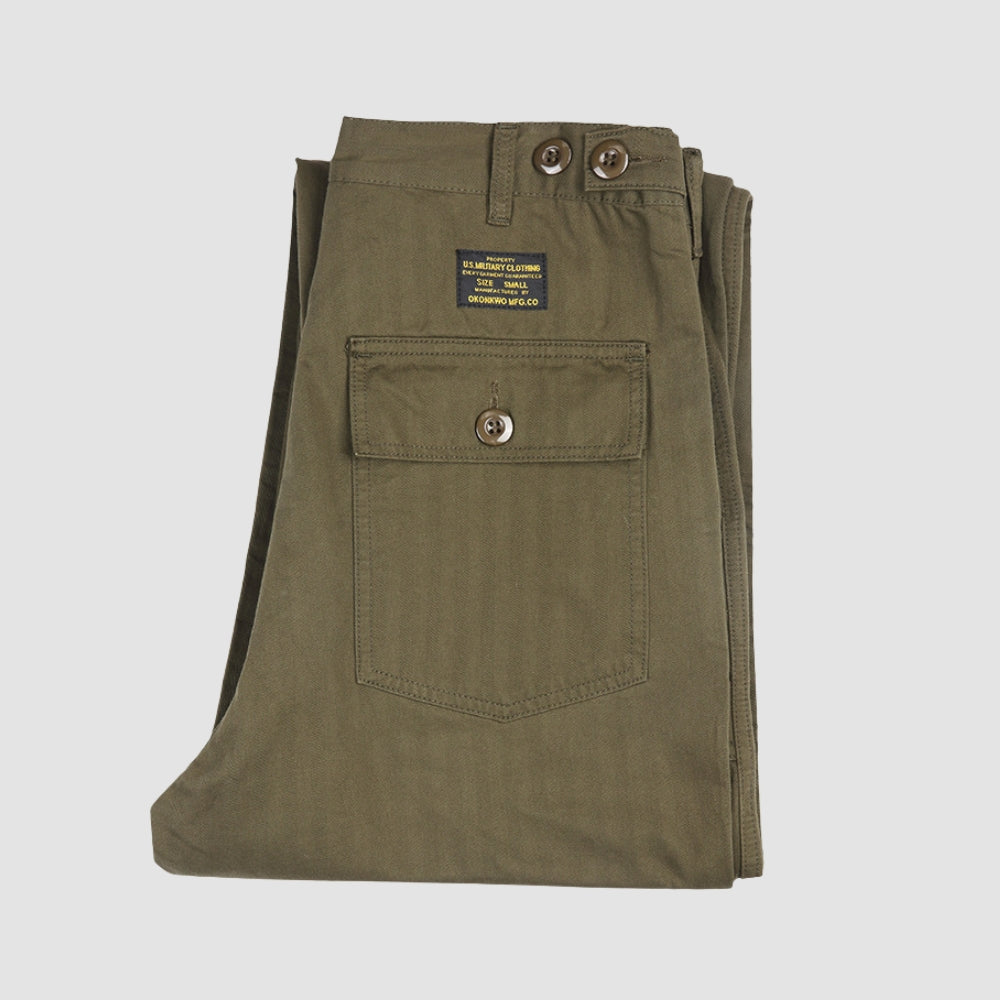 MV Heavyweight Herringbone Workwear Trousers