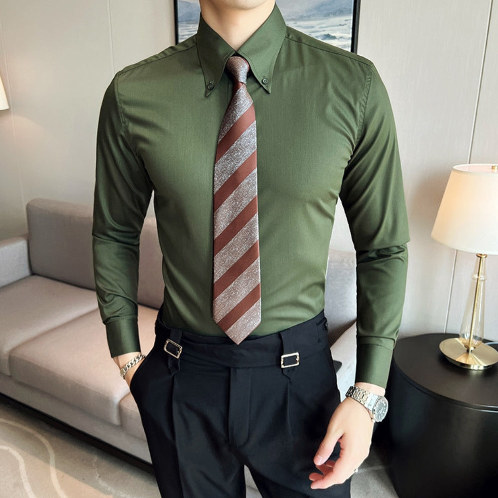 MV Large Collar Slim Fit Shirt