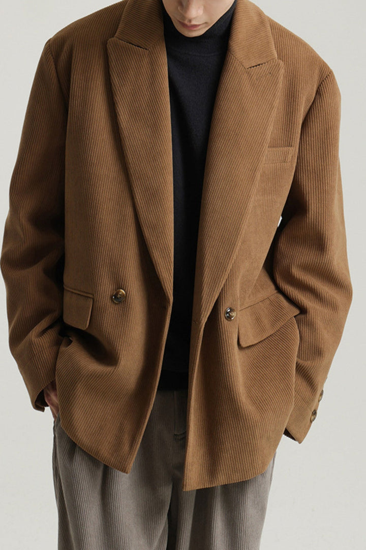 MV Heavy Corduroy Blended Casual Suit Jacket
