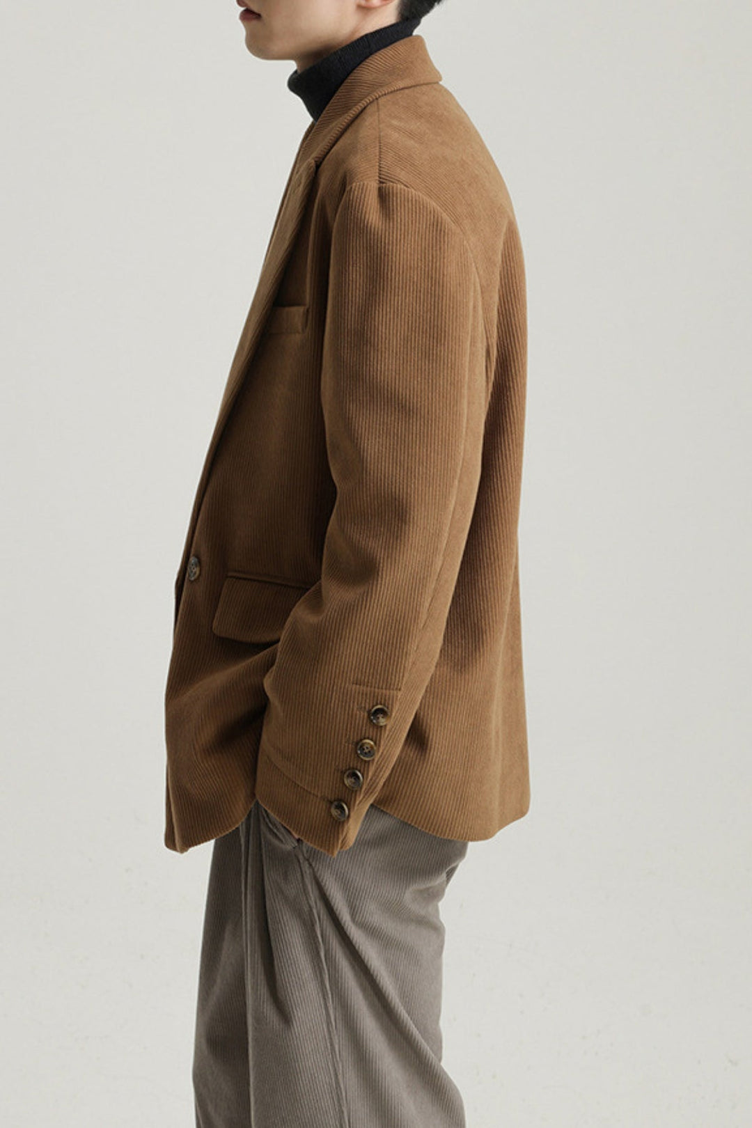 MV Heavy Corduroy Blended Casual Suit Jacket