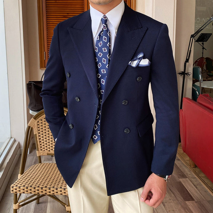 MV Double Breasted Slim Fit Jacket