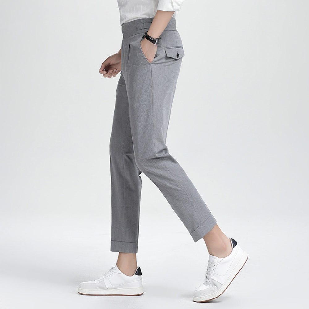 MV High Waist Nine-Point Trousers