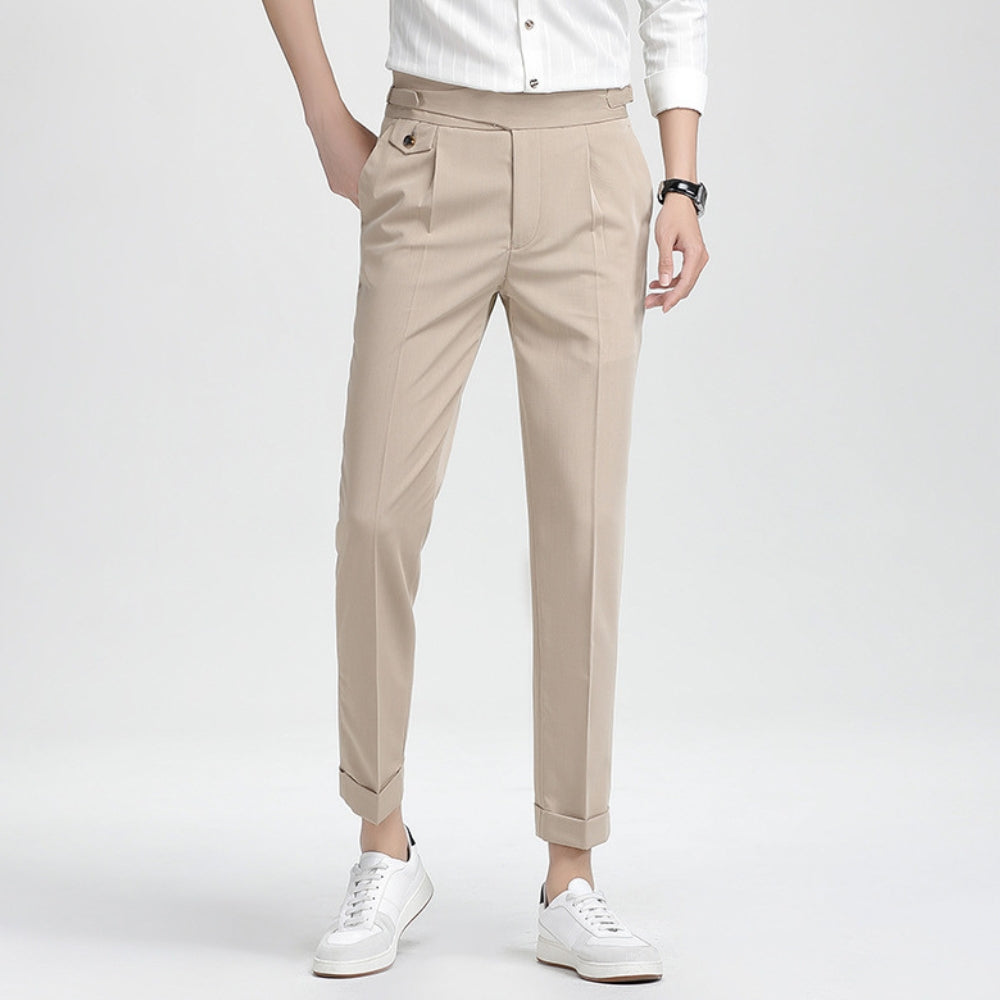 MV High Waist Nine-Point Trousers