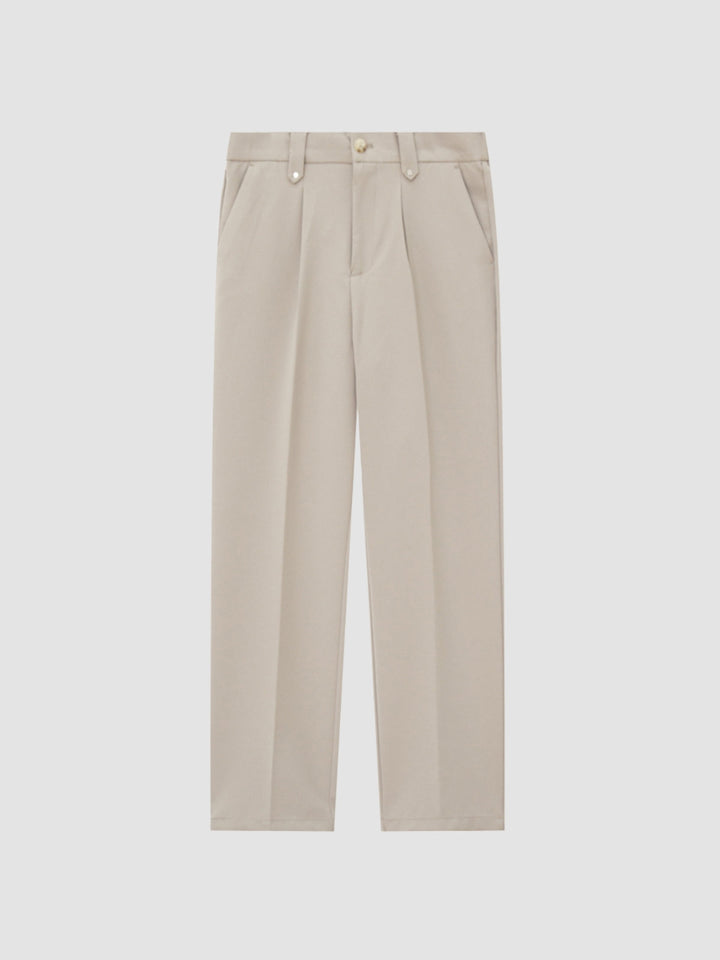 MV Quiet Luxury Loose Straight Leg Trousers