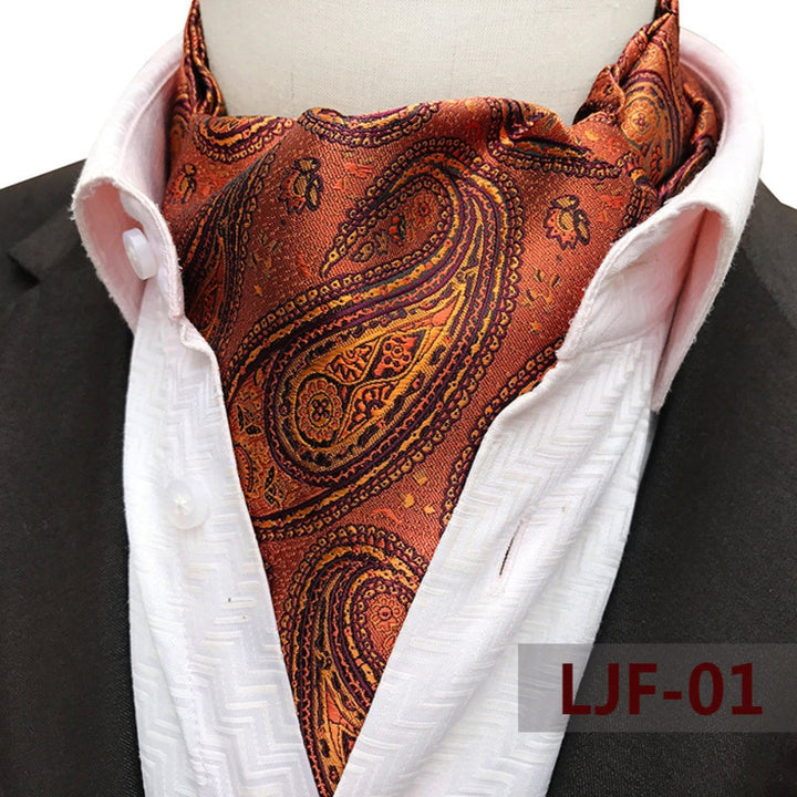 MV Jacquard Suit Collar Scarf