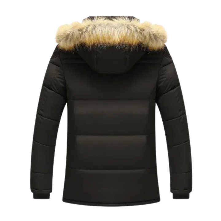 Elegant Padded Fleece Winter Jacket