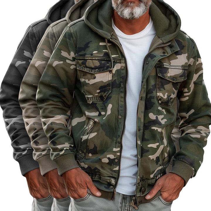 Arnoldo I Jas With Camouflage Pattern - Last Day 50% Off!