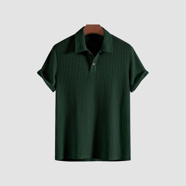 MV Rhombus Knitted Polo T-Shirt