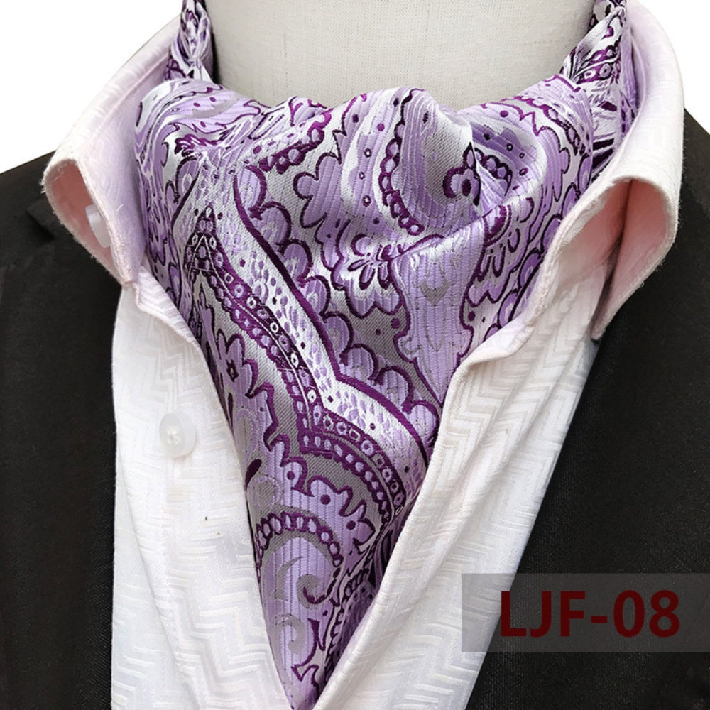 MV Jacquard Suit Collar Scarf