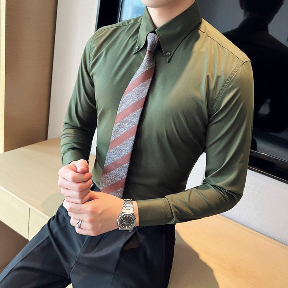 MV Large Collar Slim Fit Shirt