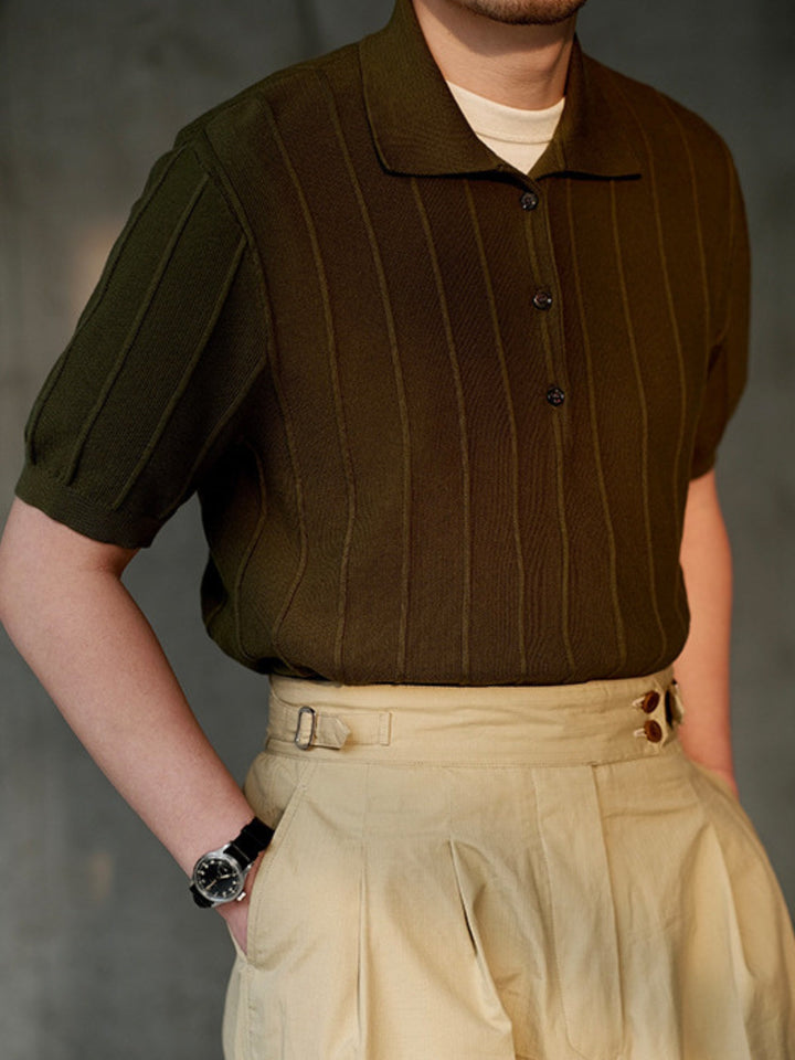 MV Ice Silk Polo Knitted T-Shirt