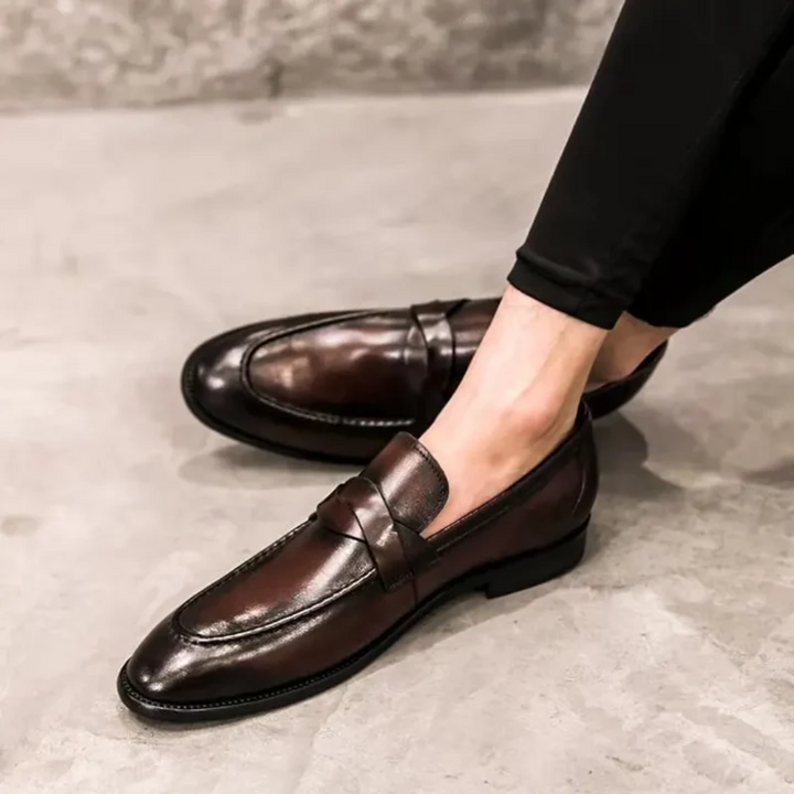 Chic Leather Loafers