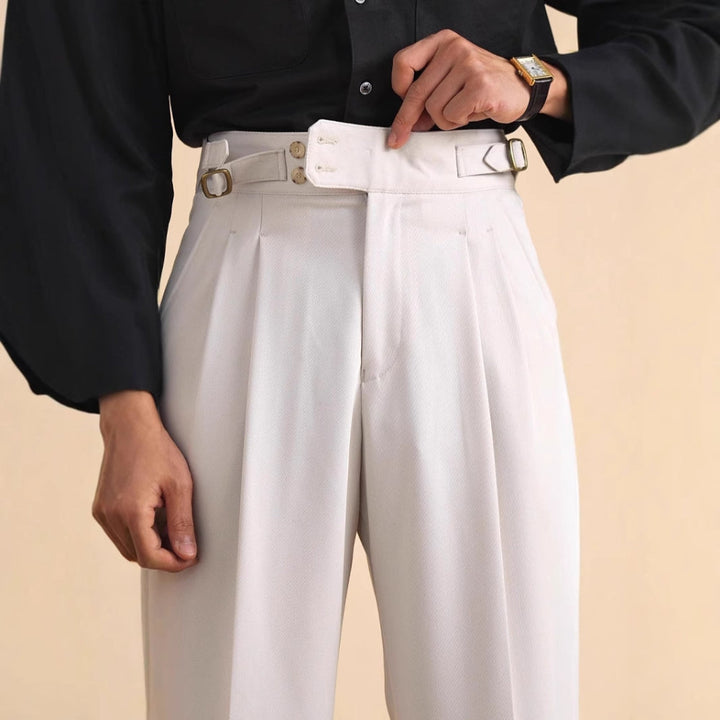 MV Naples Italian Straight Trousers
