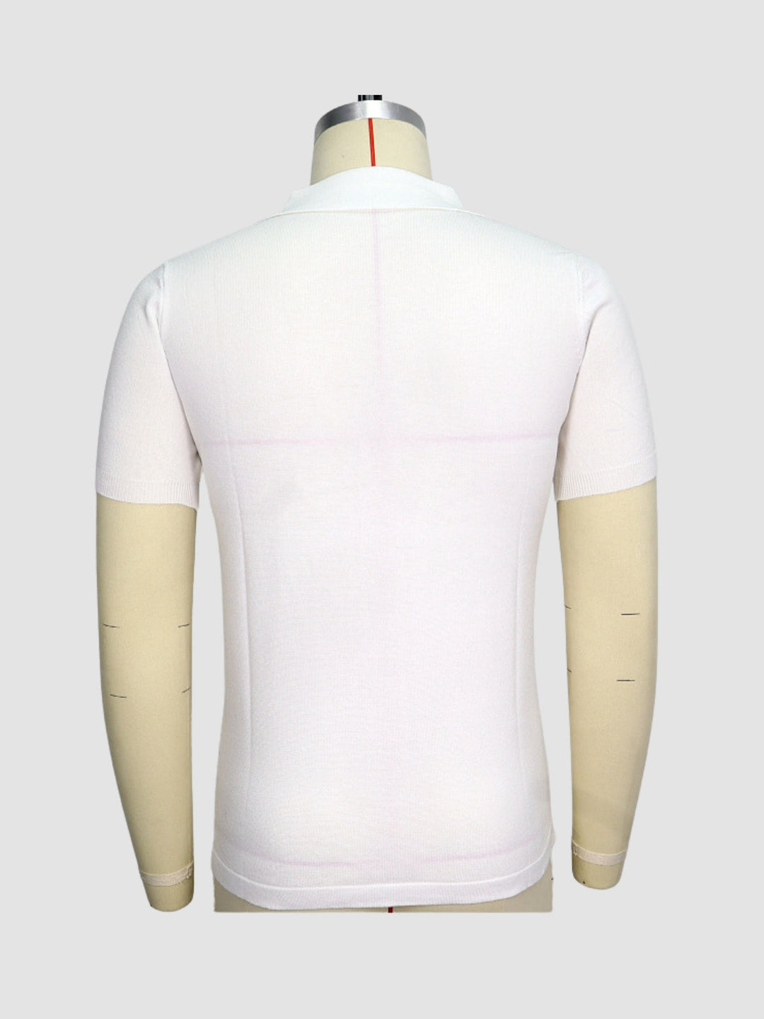 MV Knitted Casual Striped Polo Shirt