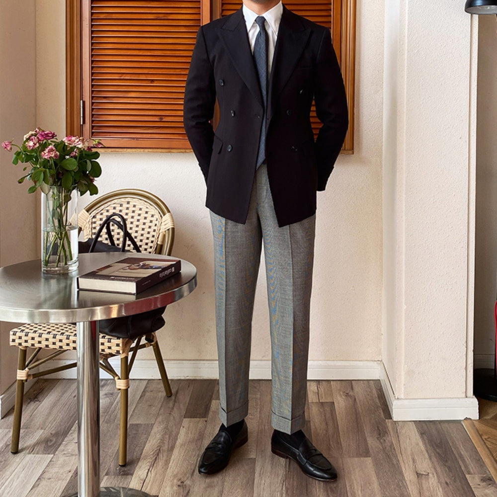 MV Double Breasted Slim Fit Jacket