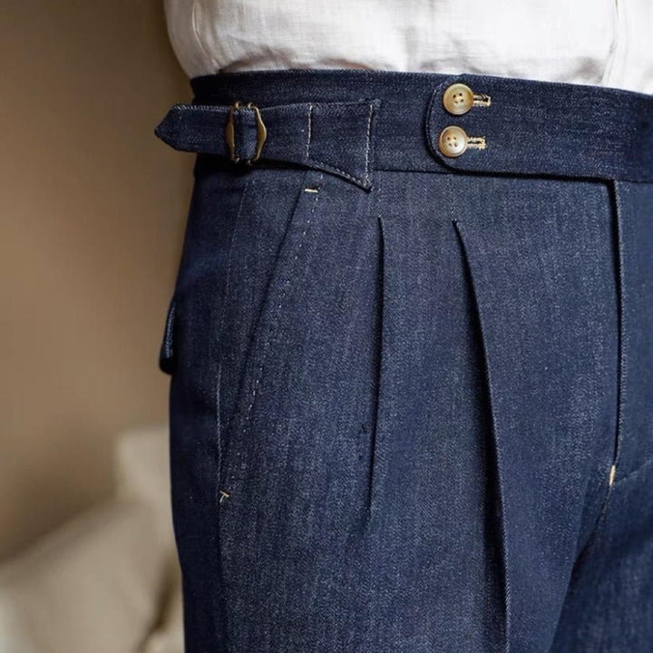 MV Neapolitan Double Pleated Jeans