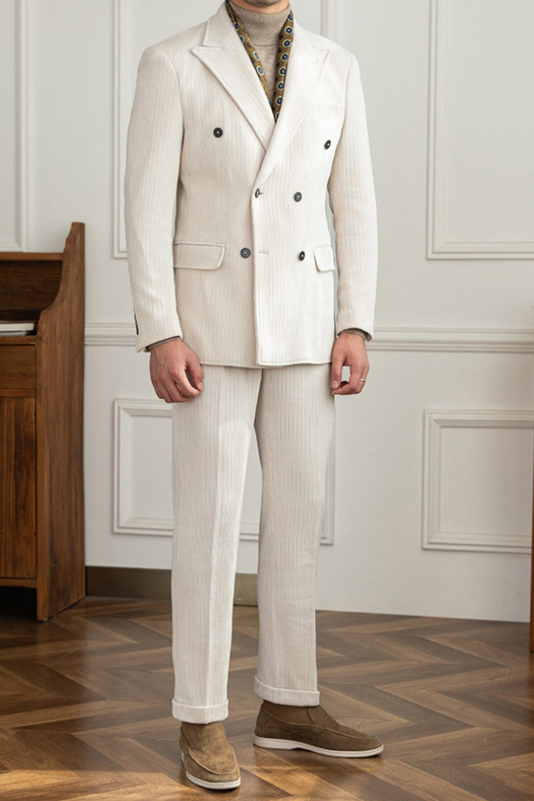 MV Winter Corduroy Slim-Fit Suit