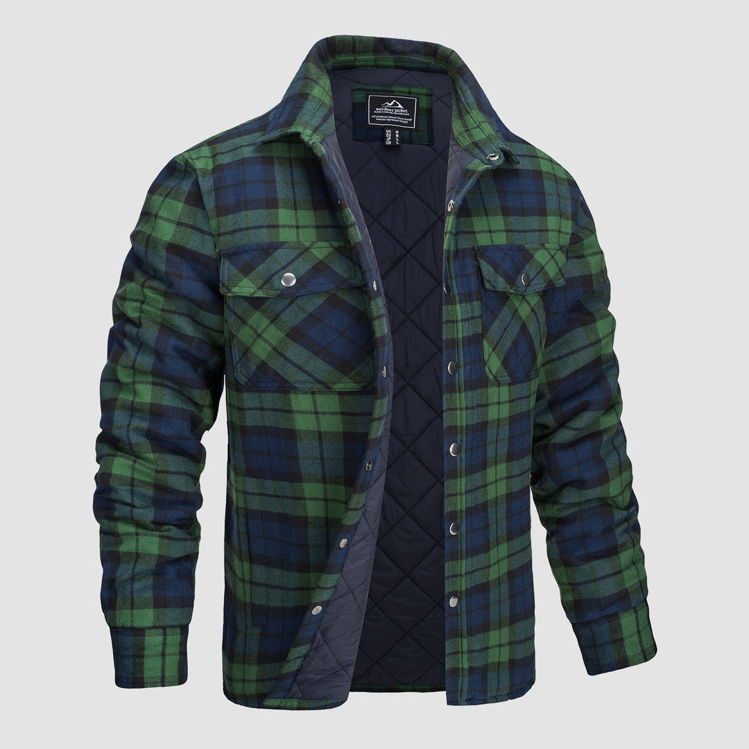 Luke™ | Checkered Bomber Jacket