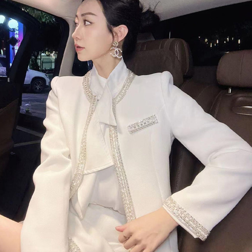 MV Luxury Wool Chanel-Inspired Short Coat