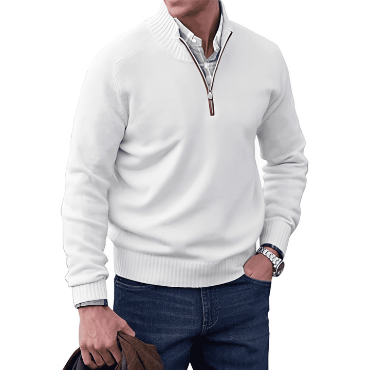 Noah™ | Cashmere Zipper Sweater