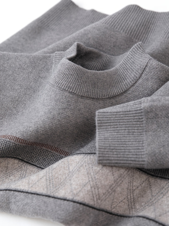 Derrick™ | Soft Knit Striped Pullover
