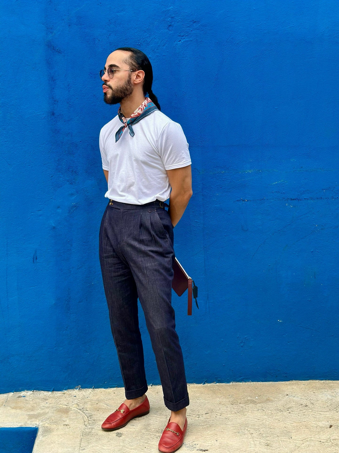 MV Neapolitan Double Pleated Jeans