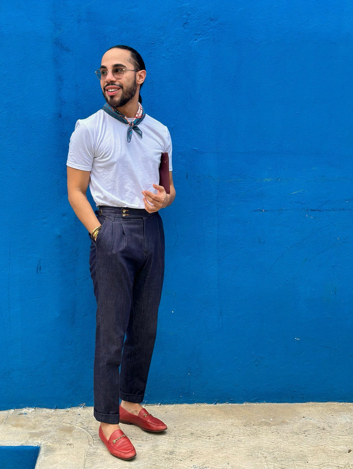 MV Neapolitan Double Pleated Jeans