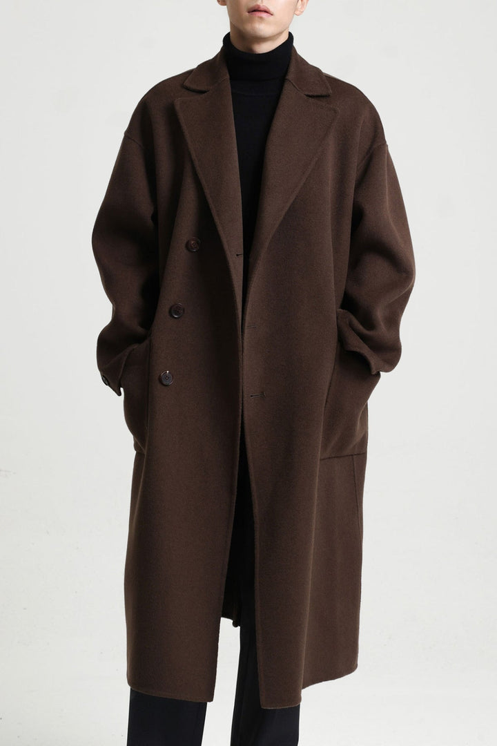 MV Long Double-Faced Wool Coat