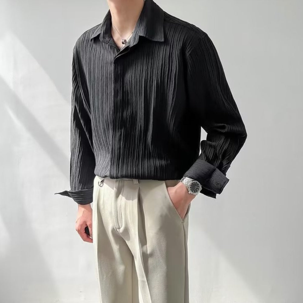 MV Versatile Korean Style Long-Sleeve Shirt