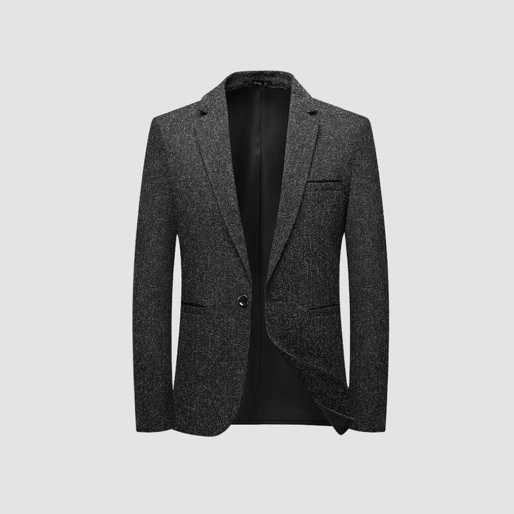 MV Italian Style Slim Fit Single-Breasted Suit Jacket