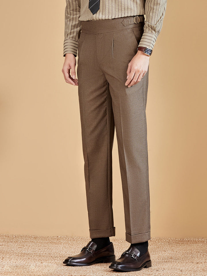 MV Adjustable High-Waist Suit Trousers