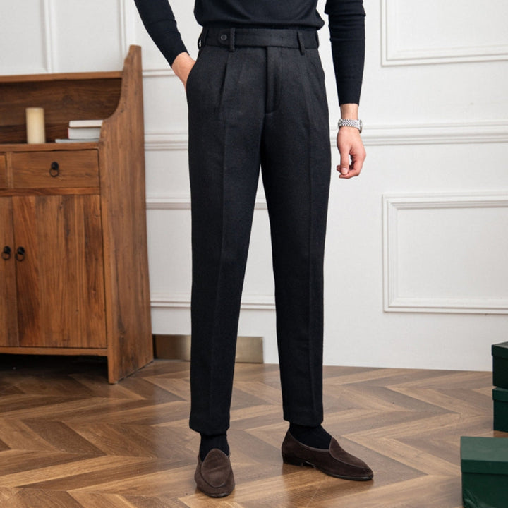 MV Warm Versatile Retro Woolen Trousers