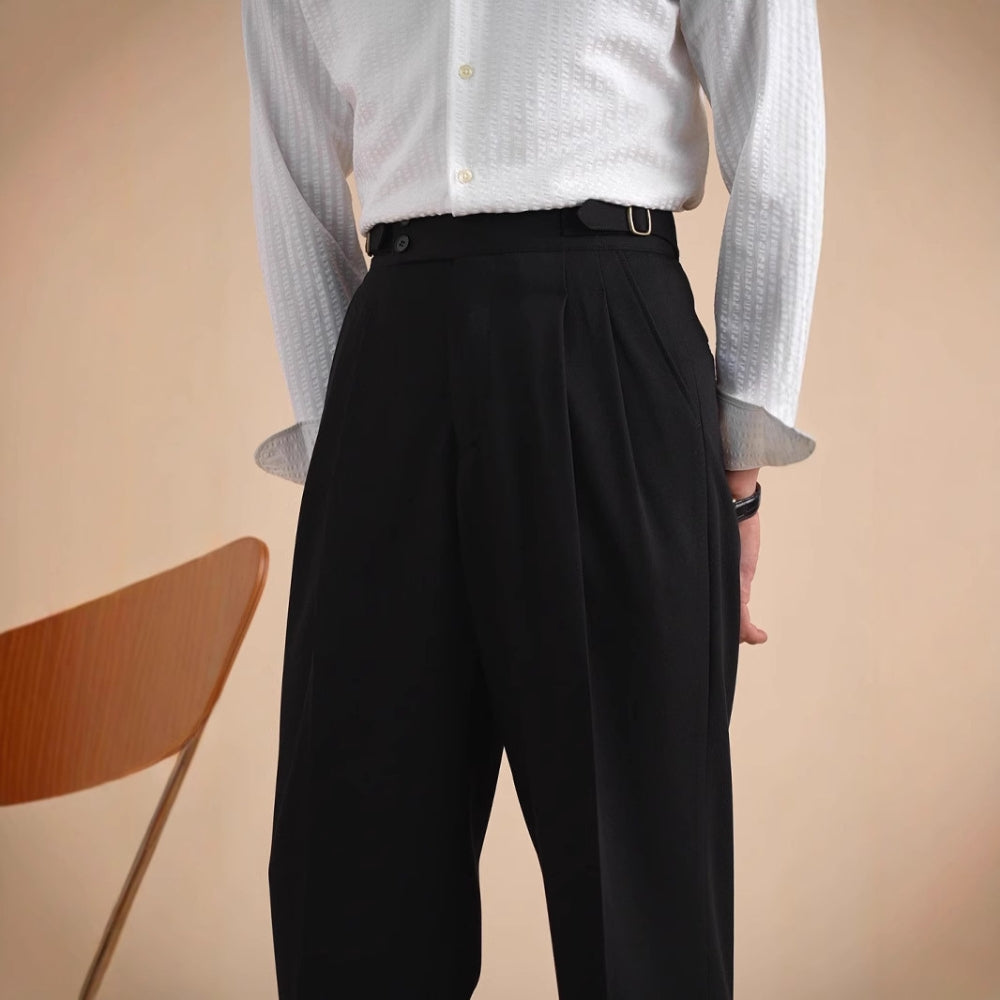 MV Naples Italian Straight Trousers