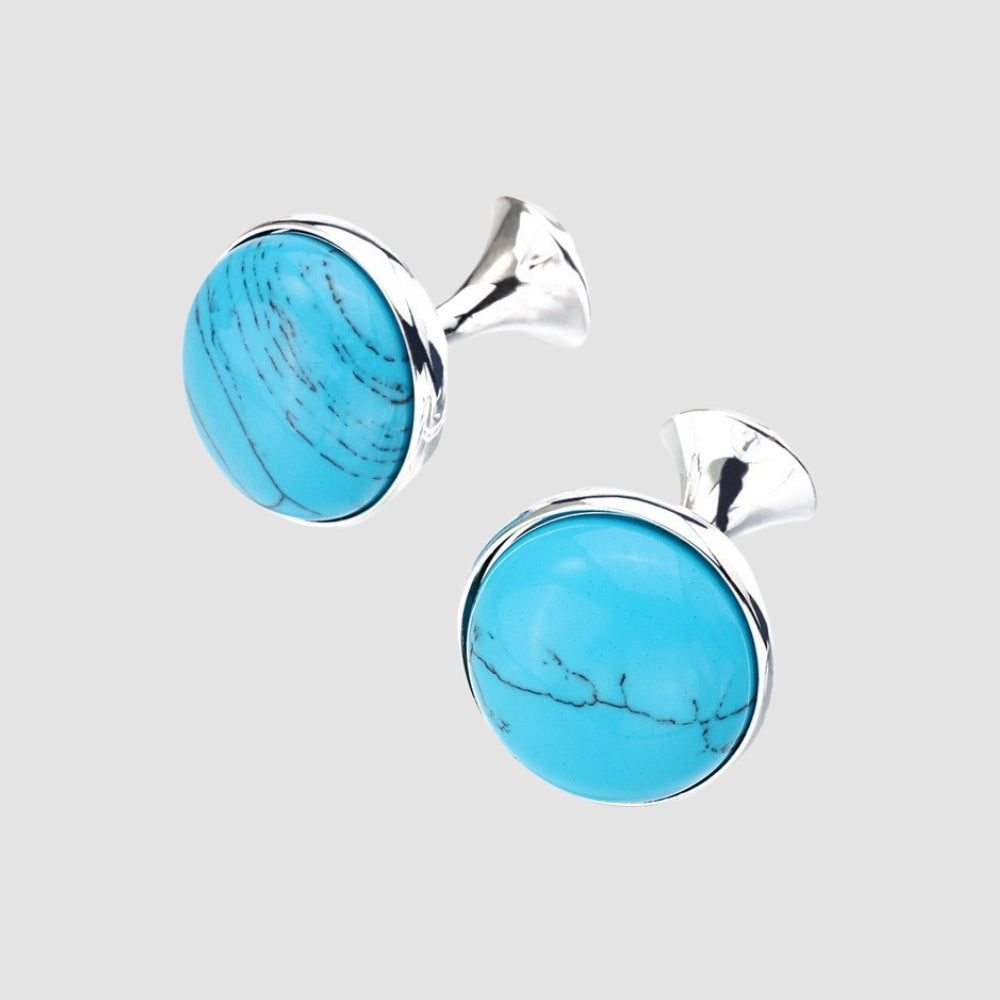 MV Turquoise Gemstone Cufflinks