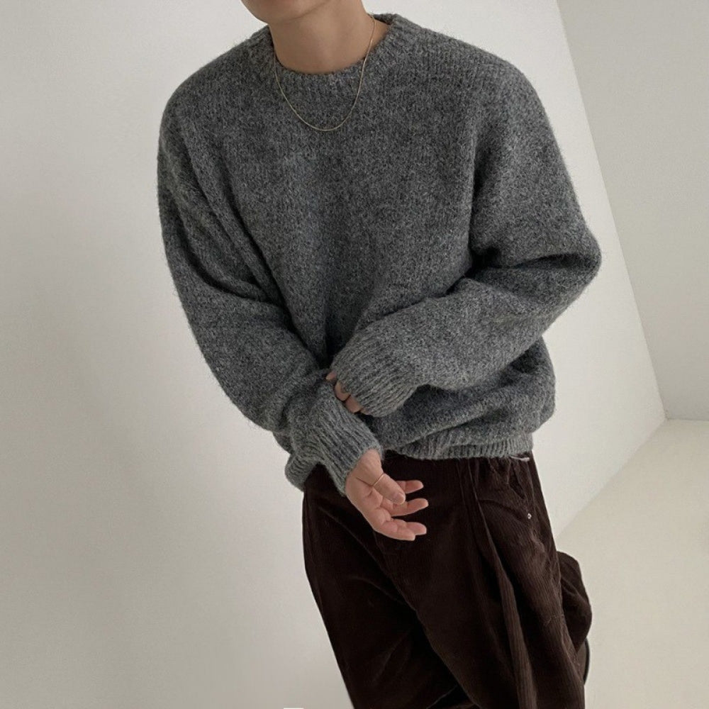 MV Casual Knit Round Neck Sweater