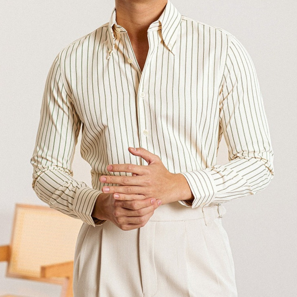 MV Japanese Stripes Casual Shirt