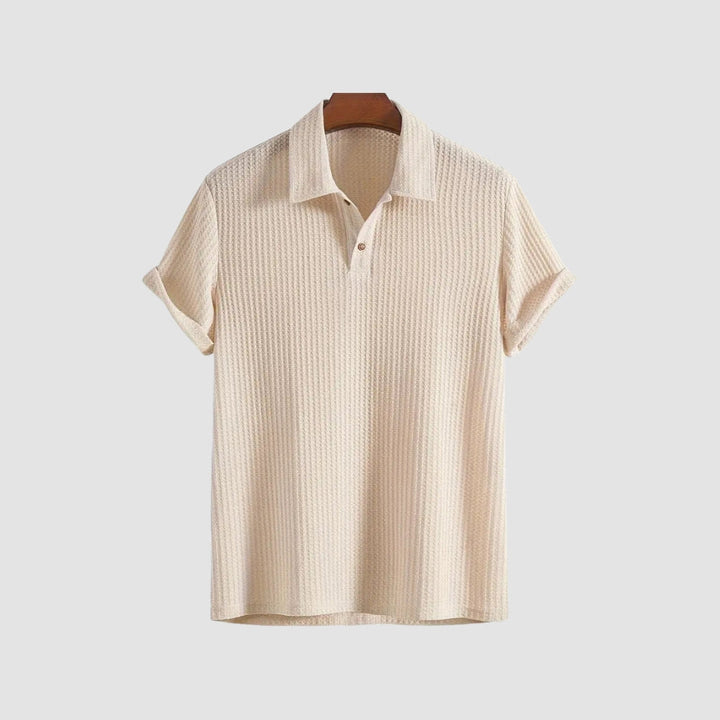 MV Rhombus Knitted Polo T-Shirt