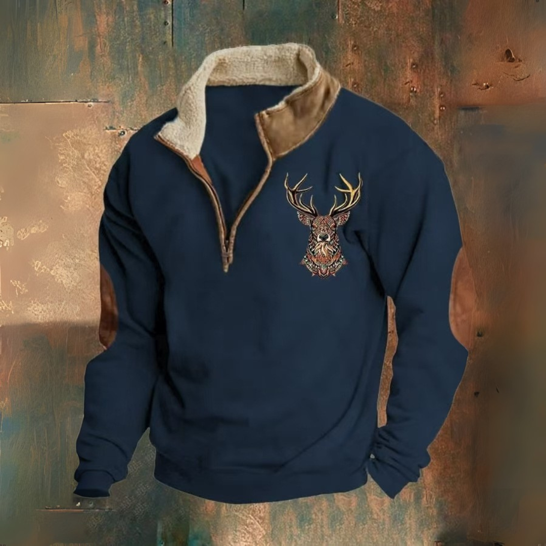 Laurent | Quarter-zip sweater