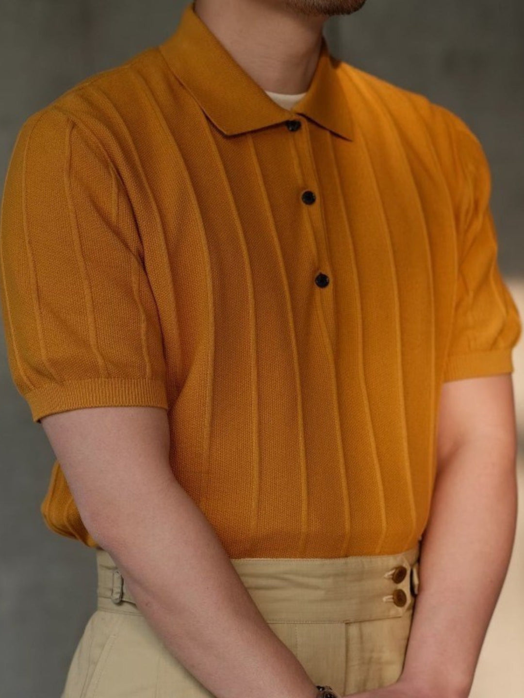 MV Ice Silk Polo Knitted T-Shirt